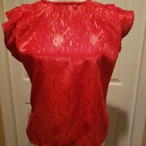 Red Women's Shell top